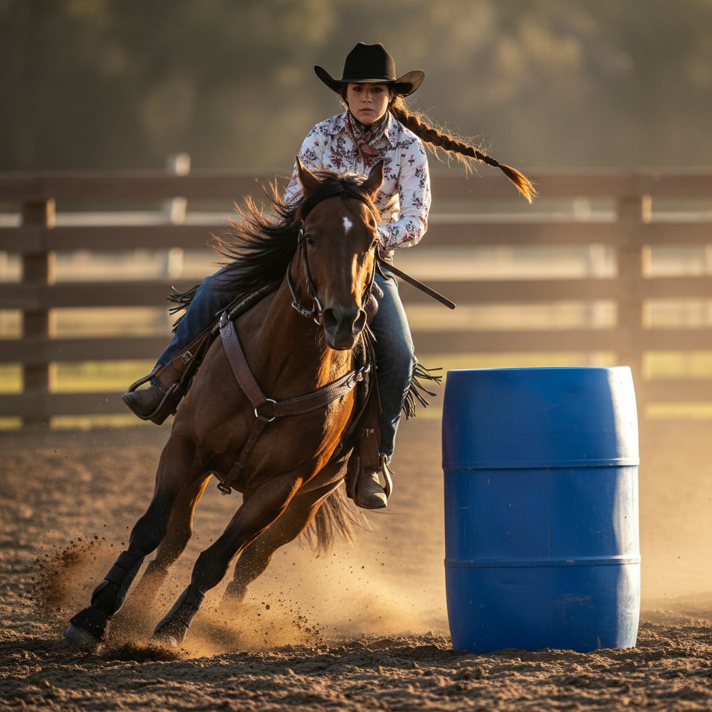 Barrel Racing Gallery: Rodeo Speed Event Styles | Swift Beauty Unleashed