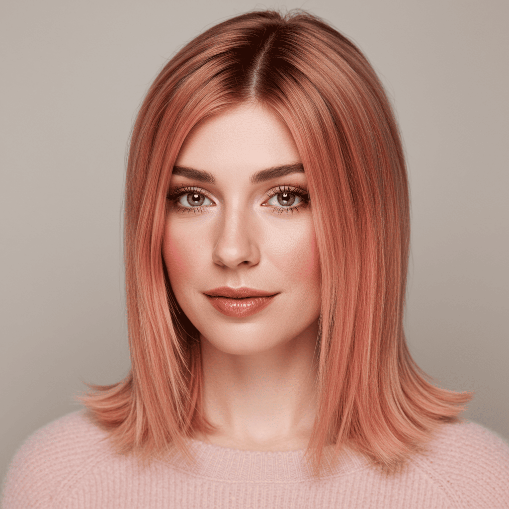 Rose Gold Trend Reverse Balayage | Reverse Balayage: The Dark Root Movement